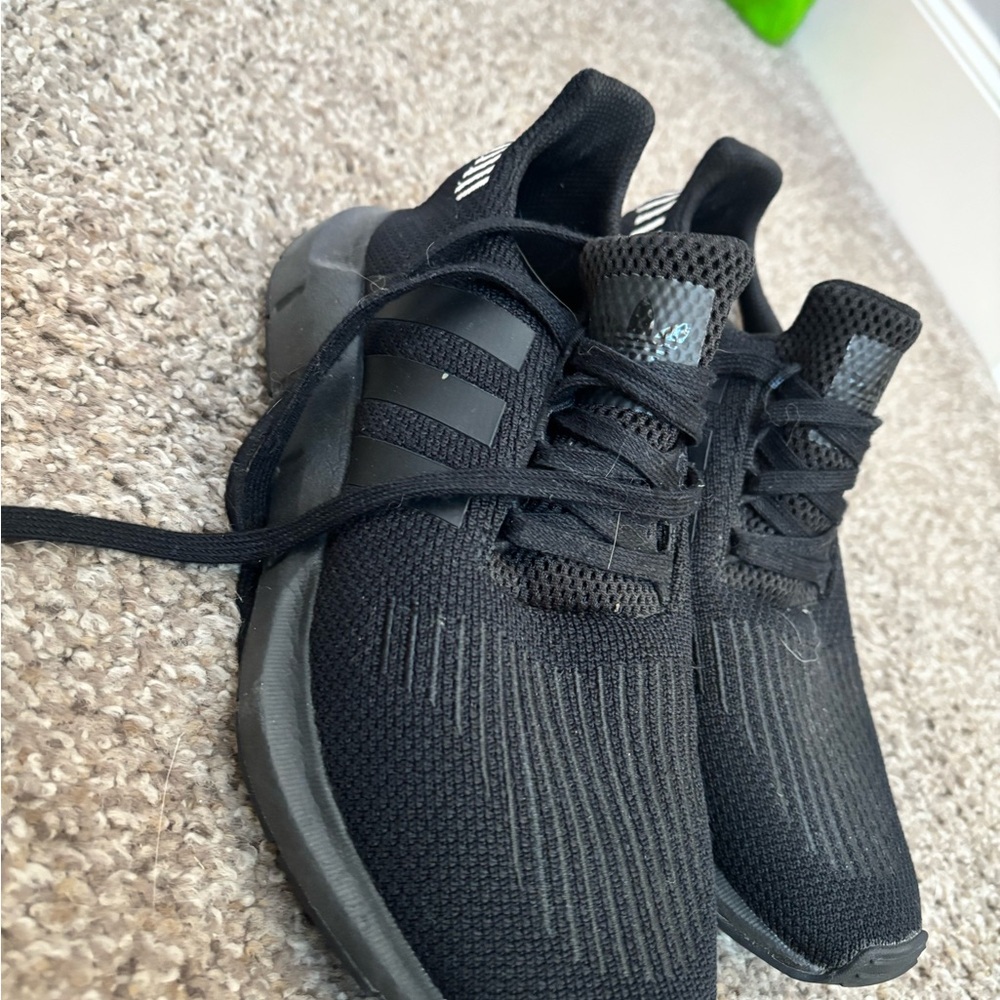 Adidas Men's Black Athletic Sneakers